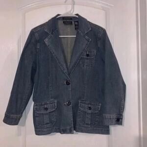 Jean Jacket Brand Crazy Horse Size Medium